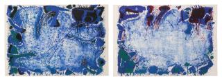 Sam Francis - Happy Death Prints; And Happy Death Stone (Lembark L.9 And L.10)