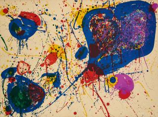 Sam Francis - Light Violet.