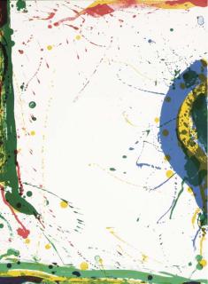 Sam Francis - Michel Waldberg, Poèmes dans le ciel, Paris, Philosophie des Arts, Francis Delille, 1986 (L. L268-73)