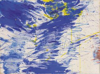 Sam Francis - No. 3 (Blue and Yellow)