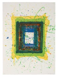 Sam Francis - One Plate, From Papierski Portfolio