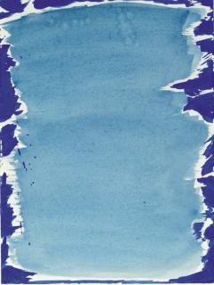 Sam Francis - Pale Blue in Dark Blue