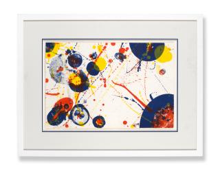 Sam Francis - Plate 7, from \'Pasadena Suite\'