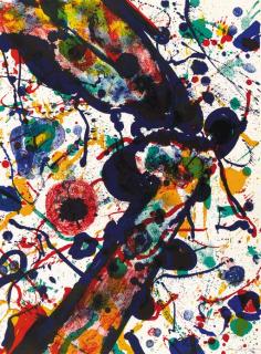 Sam Francis - Poème dans le ciel (Lembark 268-273)
