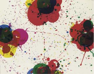 Sam Francis - Red again (L. S9)