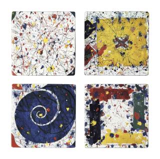 Sam Francis - Sam Francis Limited Edition Ceramic Plates