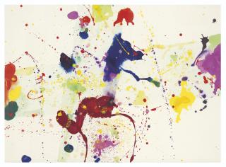 Sam Francis - Sans titre (SF72-1008)