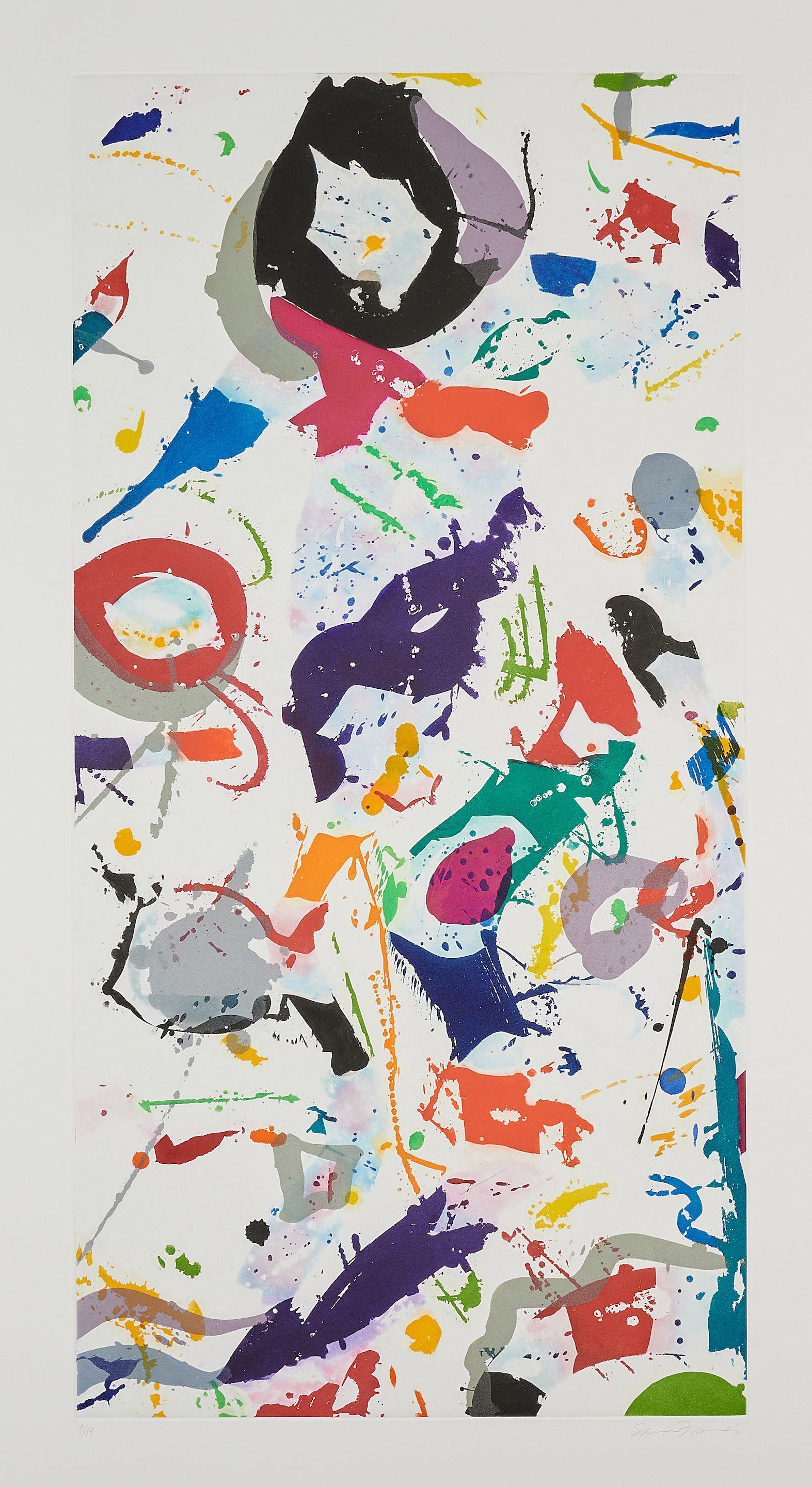 Sam Francis - Sans Titre (Sfe-080), 1991
