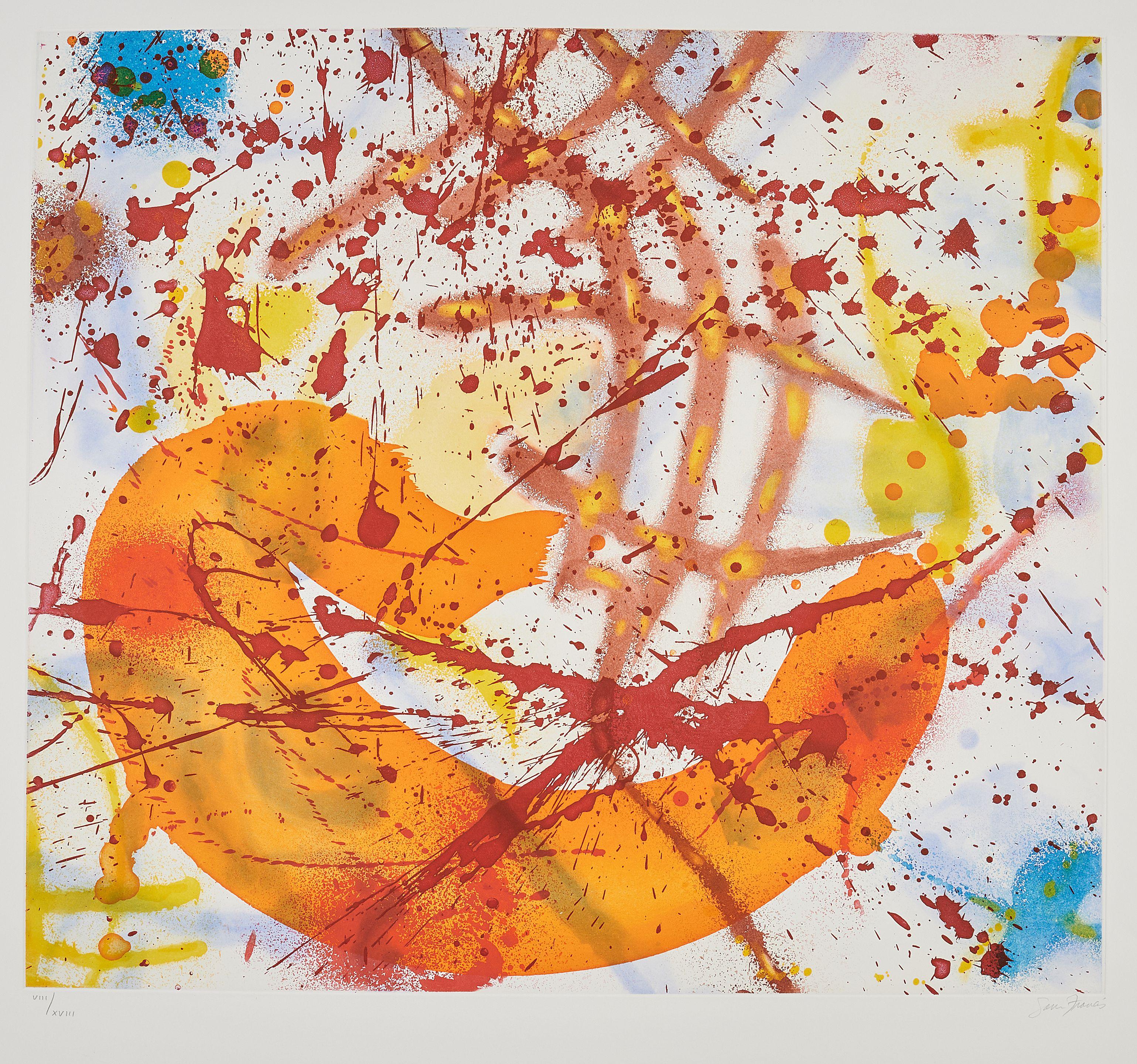 Sam Francis - Sans Titre, (Sfe-081 Rc), 1992