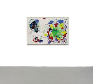 Sam Francis - Sans titre (SFP 87.4)