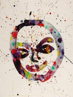Sam Francis - Selbstbildnis.
