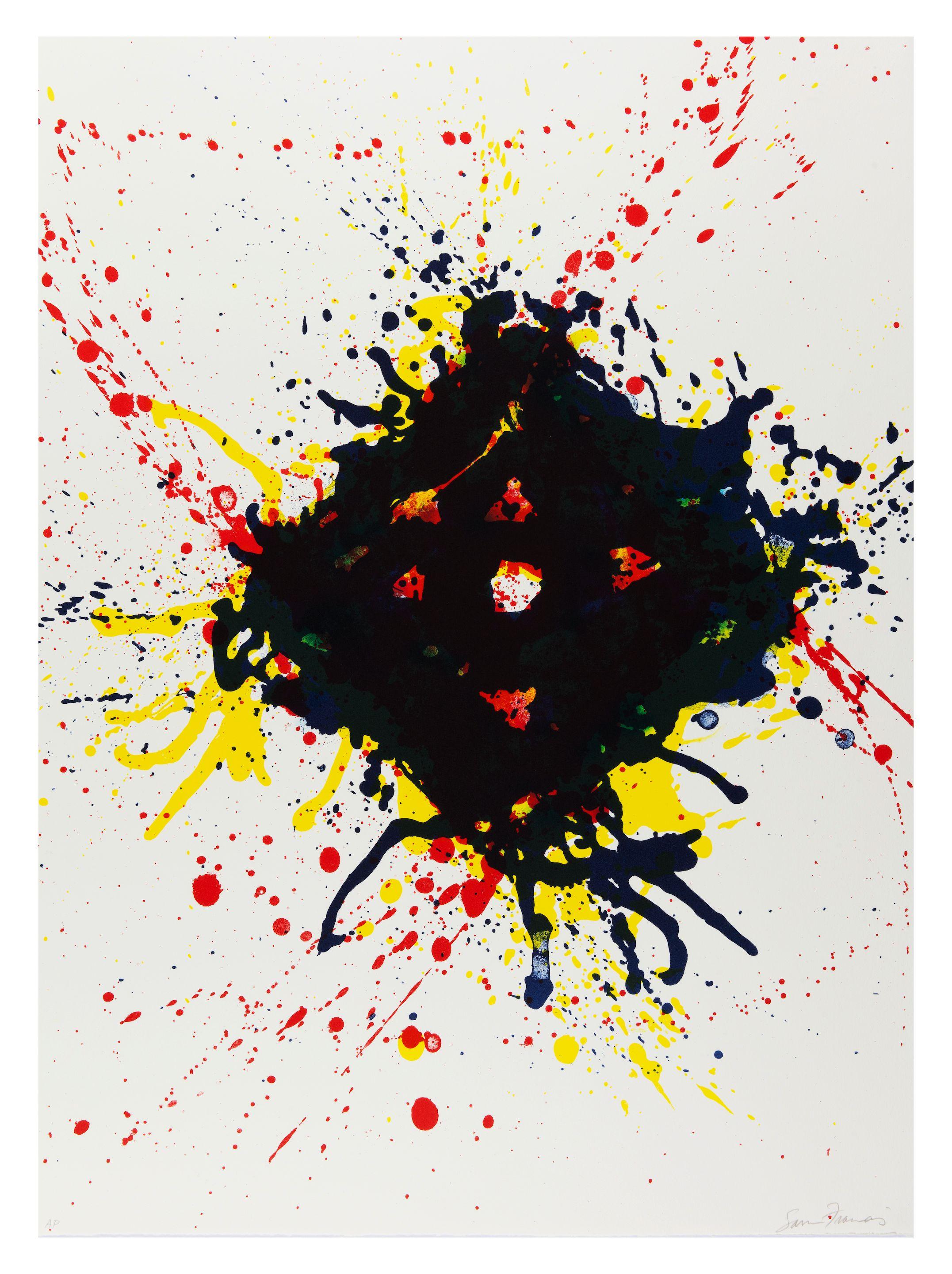 Sam Francis - Sf-350-Sf 351-Sf 353 Et Sf 354, 1992