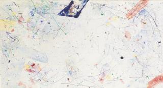Sam Francis - Untitled (Exp Sf 54-#7-1982)