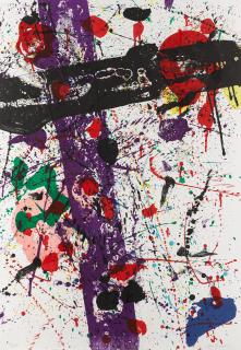 Sam Francis - Untitled, From Eight By Eight To Celebrate The Temporary Contemporary