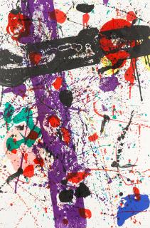 Sam Francis - Untitled, from Eight by Eight to Celebrate the Temporary Contemporary