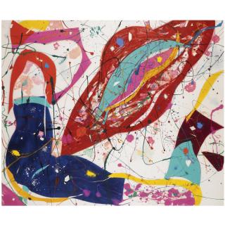 Sam Francis - Untitled (Gt/Sf 388 W.2)
