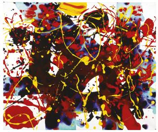 Sam Francis - Untitled (Sfp94-44)