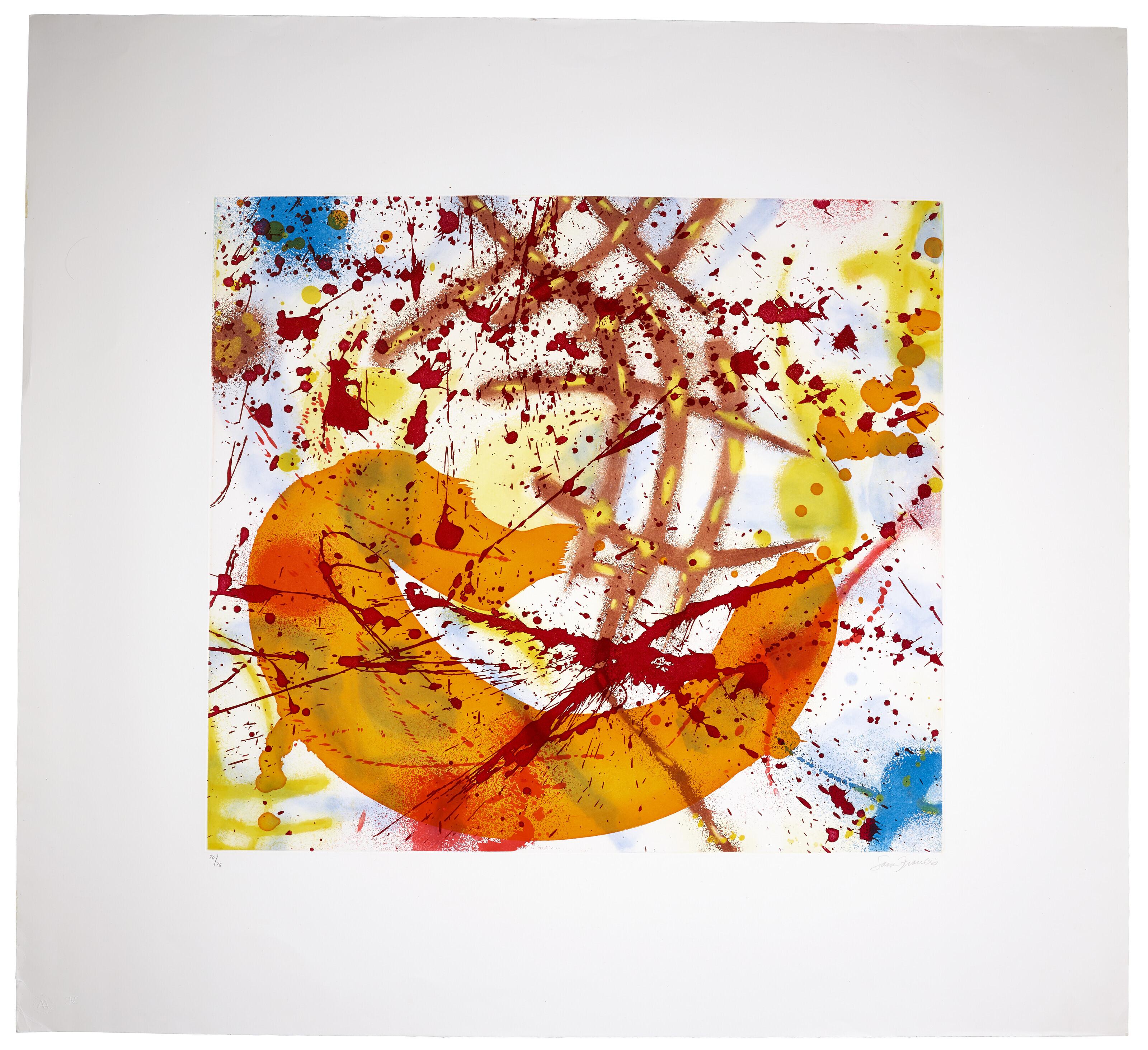 Sam Francis - Untitled Yellow (SFE 081RC)