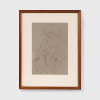 Sam Fullbrook - Seated Nude, 1969