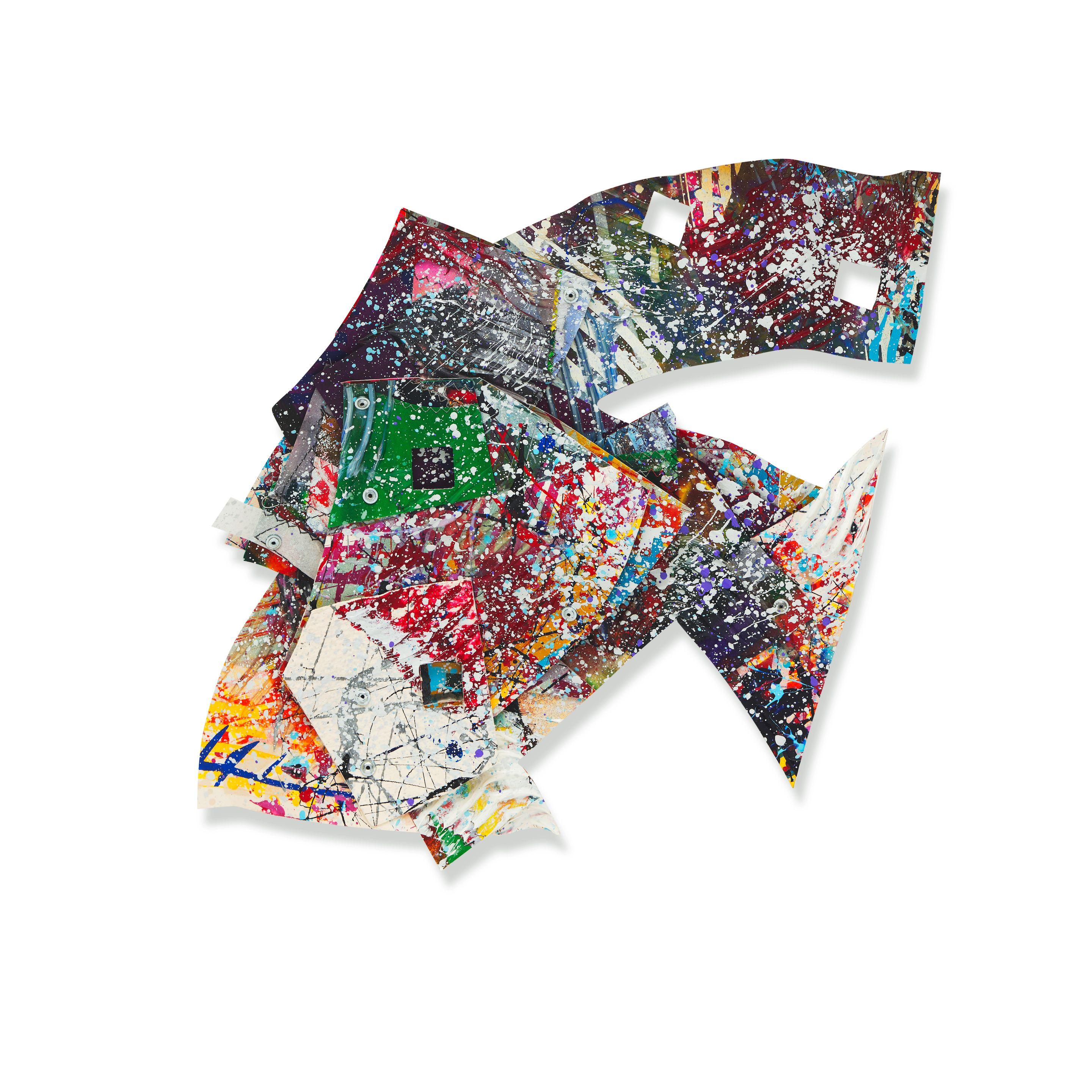 Sam Gilliam - Cartography II