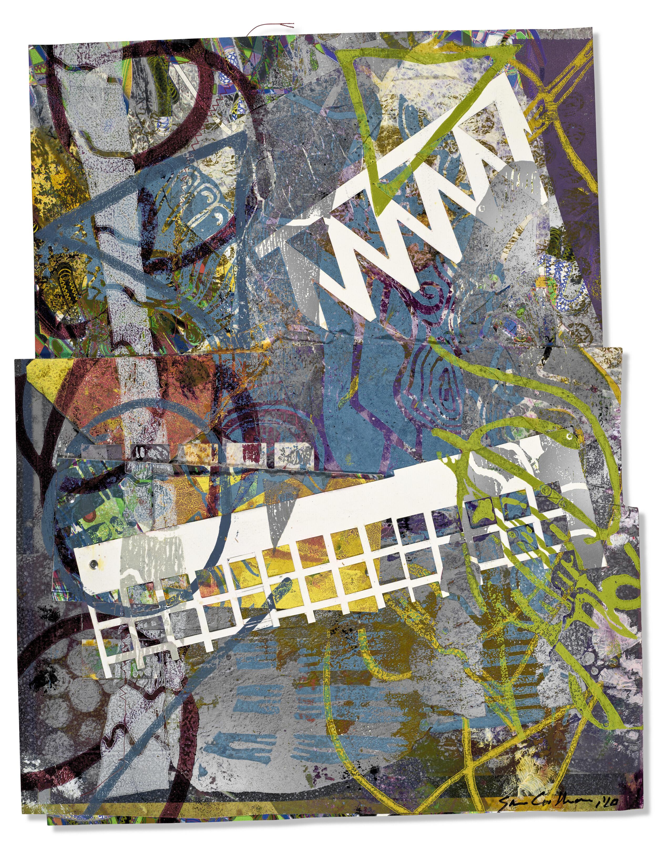 Sam Gilliam - For the Fog #23