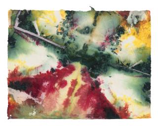Sam Gilliam - Were (recto); Ohio 2 (verso)