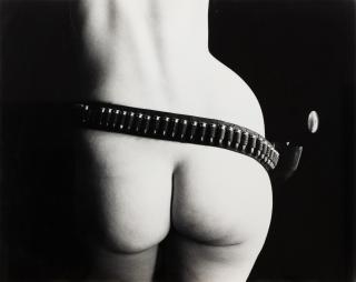 Sam Haskins - Kate Gun Belt Rear , 1963