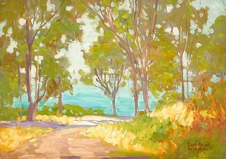 Sam Hyde Harris - At the Edge (of the shore, Laguna Beach)