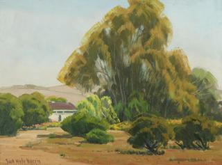 Sam Hyde Harris - The Hideaway 18 x 24 in. framed 23 x 29 in.