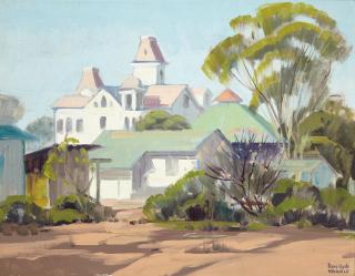 Sam Hyde Harris - Twin Inns 18 x 24in