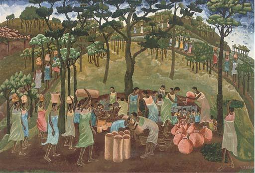 Sam J. Ntiro - Market day