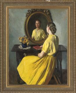 Sam Morse Brown - The yellow dress