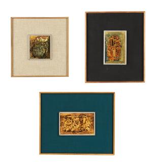 Sam Ringer - Conversation, La religieuse et le paralytique, Le parvis (trois oeuvres)