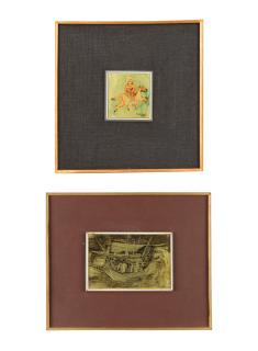 Sam Ringer - Le Bateau doré, Le cavalier (deux oeuvres)