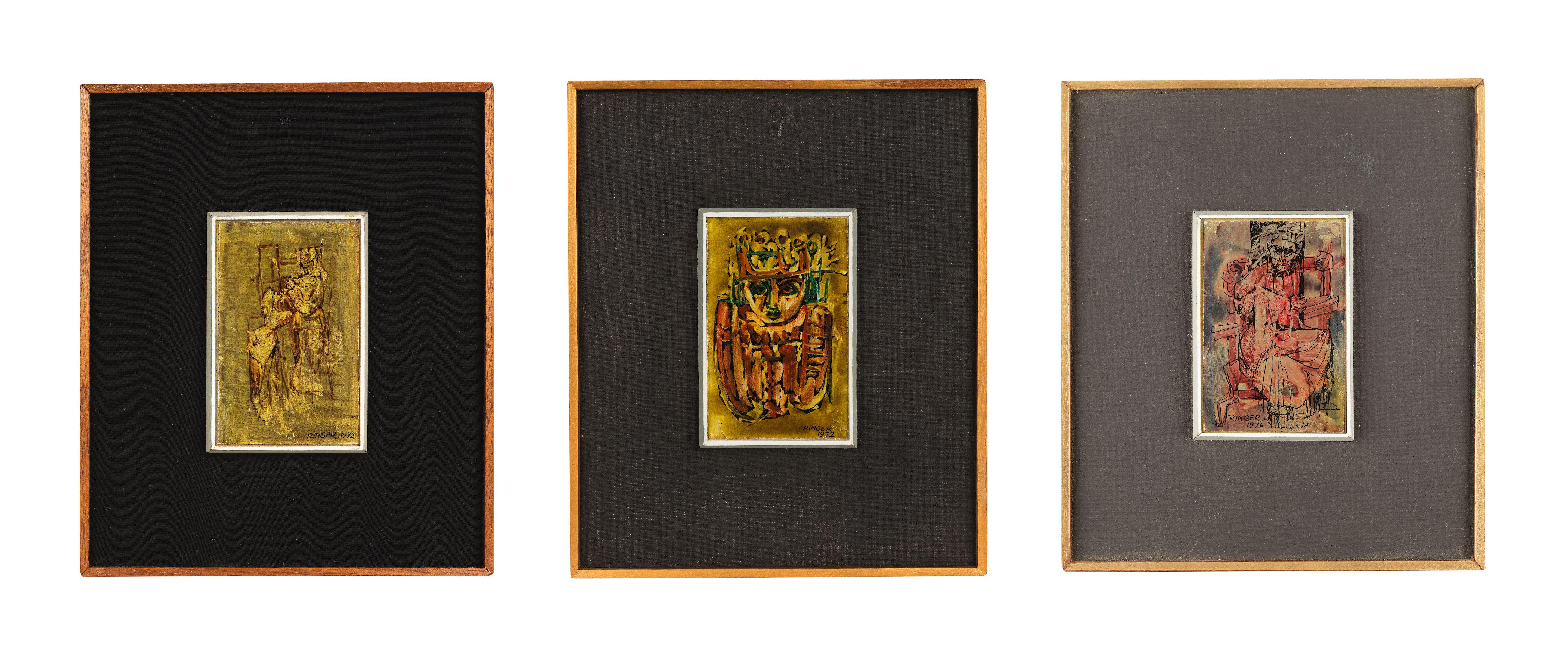 Sam Ringer - Le roi sur le trône, Les enfants, Le roi (trois oeuvres)