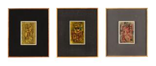 Sam Ringer - Le roi sur le trône, Les enfants, Le roi (trois oeuvres)