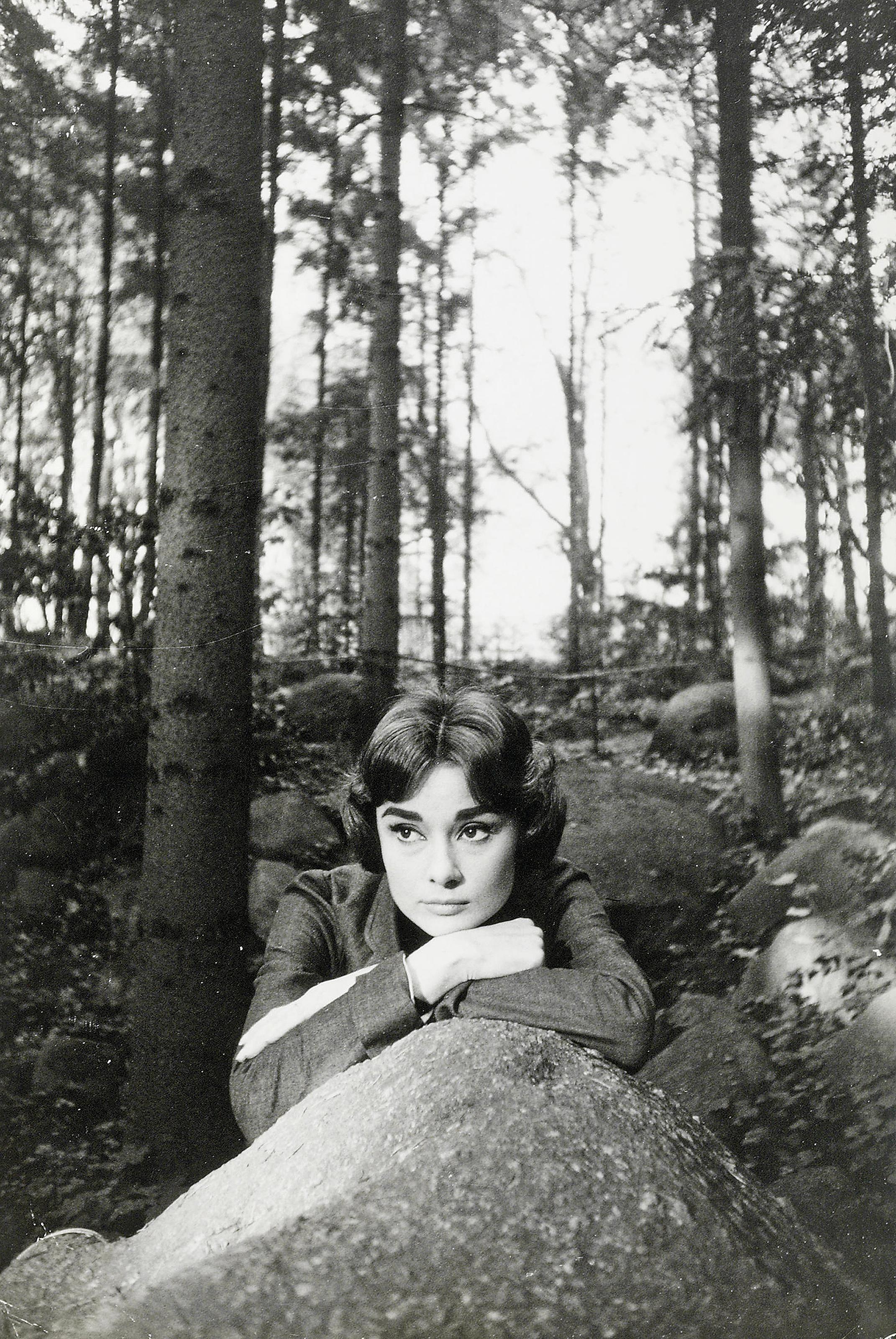 Sam Shaw - Audrey Hepburn during filming of the 1957 Allied Artists production Love In The Afternoon, Paris, circa 1957
