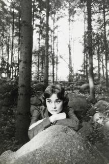Sam Shaw - Audrey Hepburn during filming of the 1957 Allied Artists production Love In The Afternoon, Paris, circa 1957