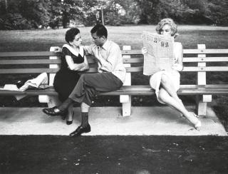 Sam Shaw - Marilyn Monroe, for Look, 1957; and Marilyn Monroe wearing a low-cut dress, c. 1960