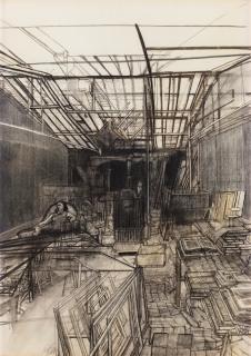 Sam Szafran - Atelier, Rue De Crussol