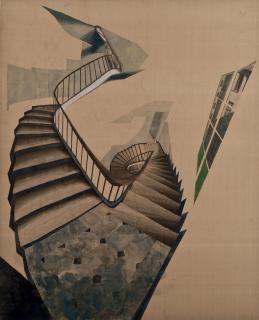 Sam Szafran - Escalier anamorphique