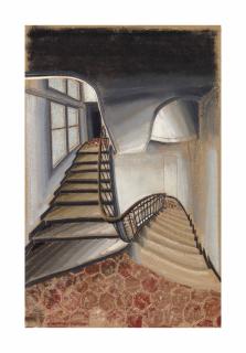 Sam Szafran - Escalier et intérieur