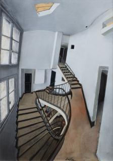 Sam Szafran - Escalier