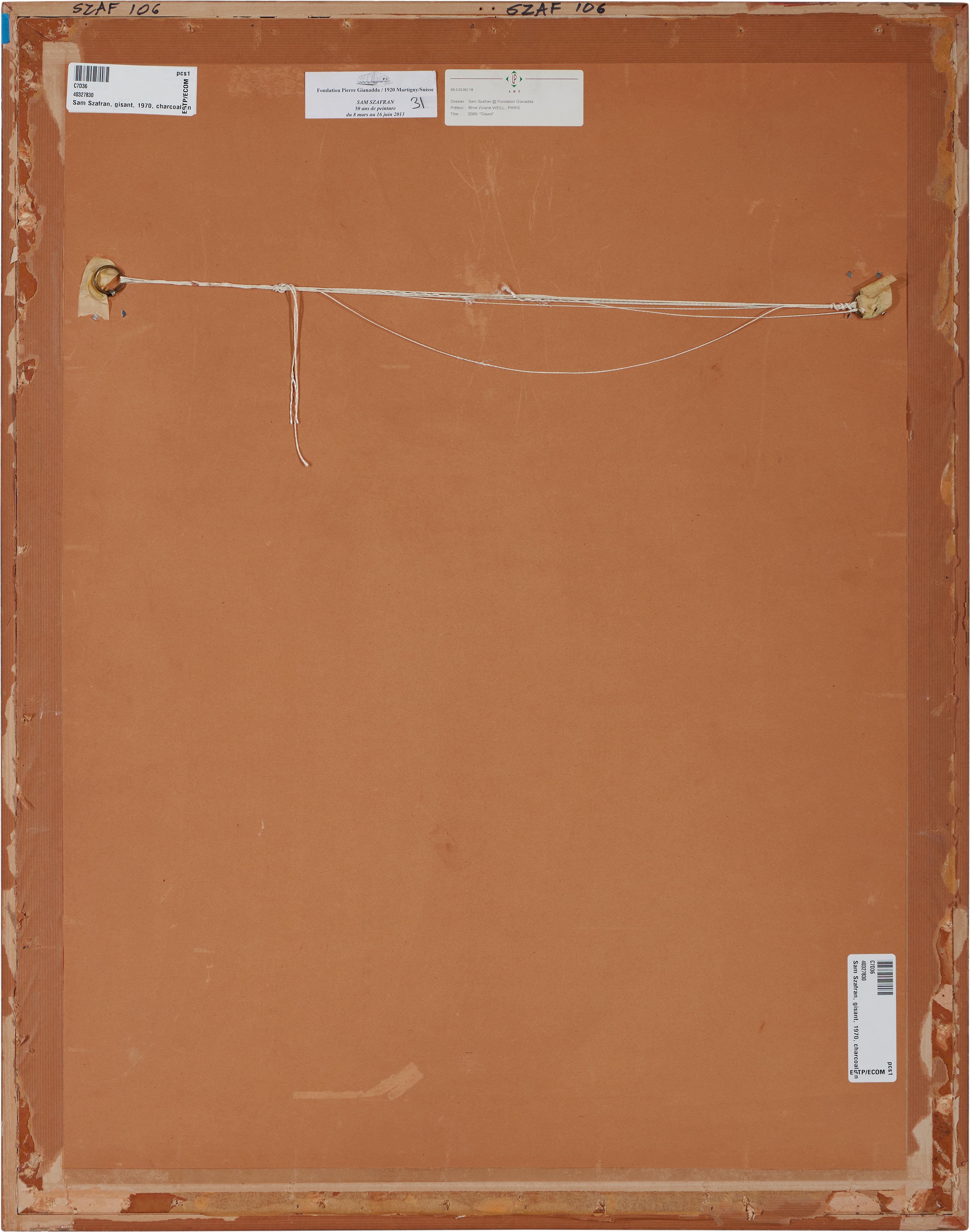 Sam Szafran - Gisant