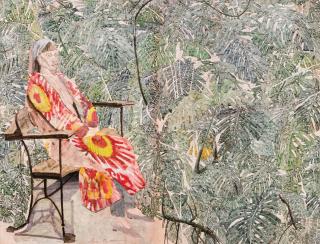 Sam Szafran - Lilette dans l\'atelier