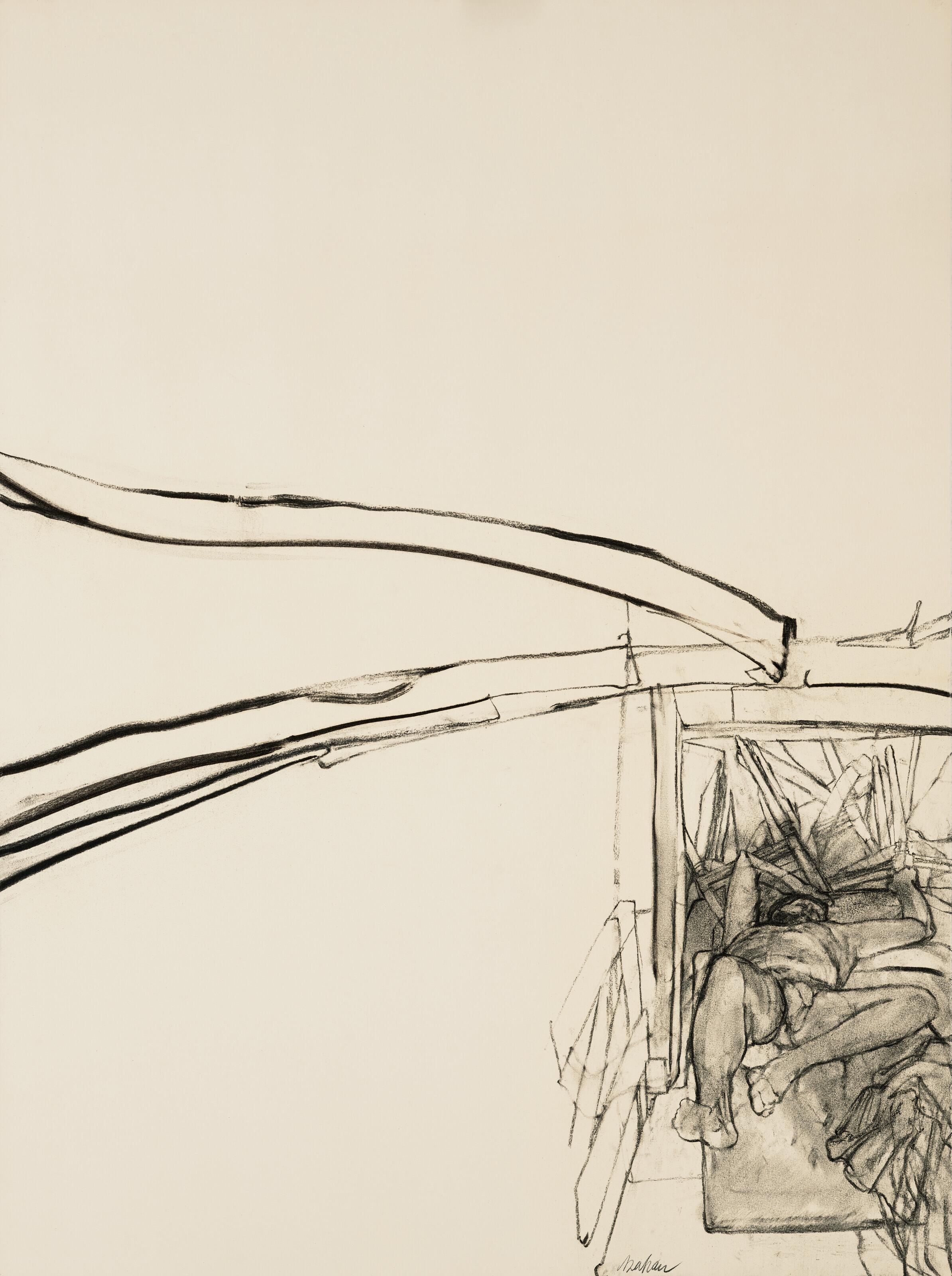 Sam Szafran - Nu Couché