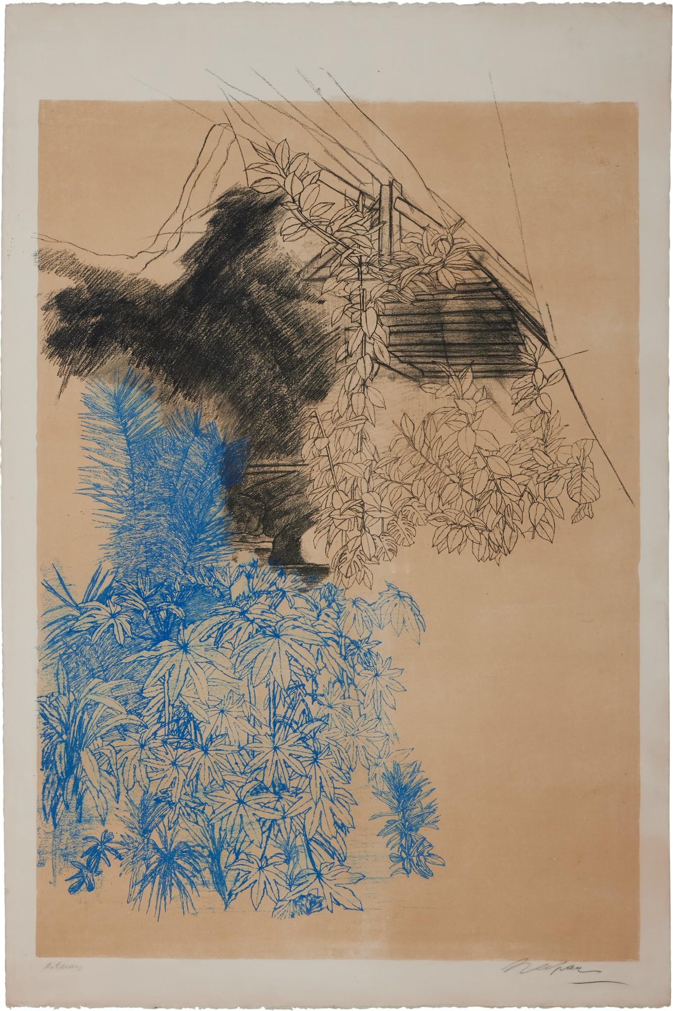 Sam Szafran - Végétation à la Besnadière