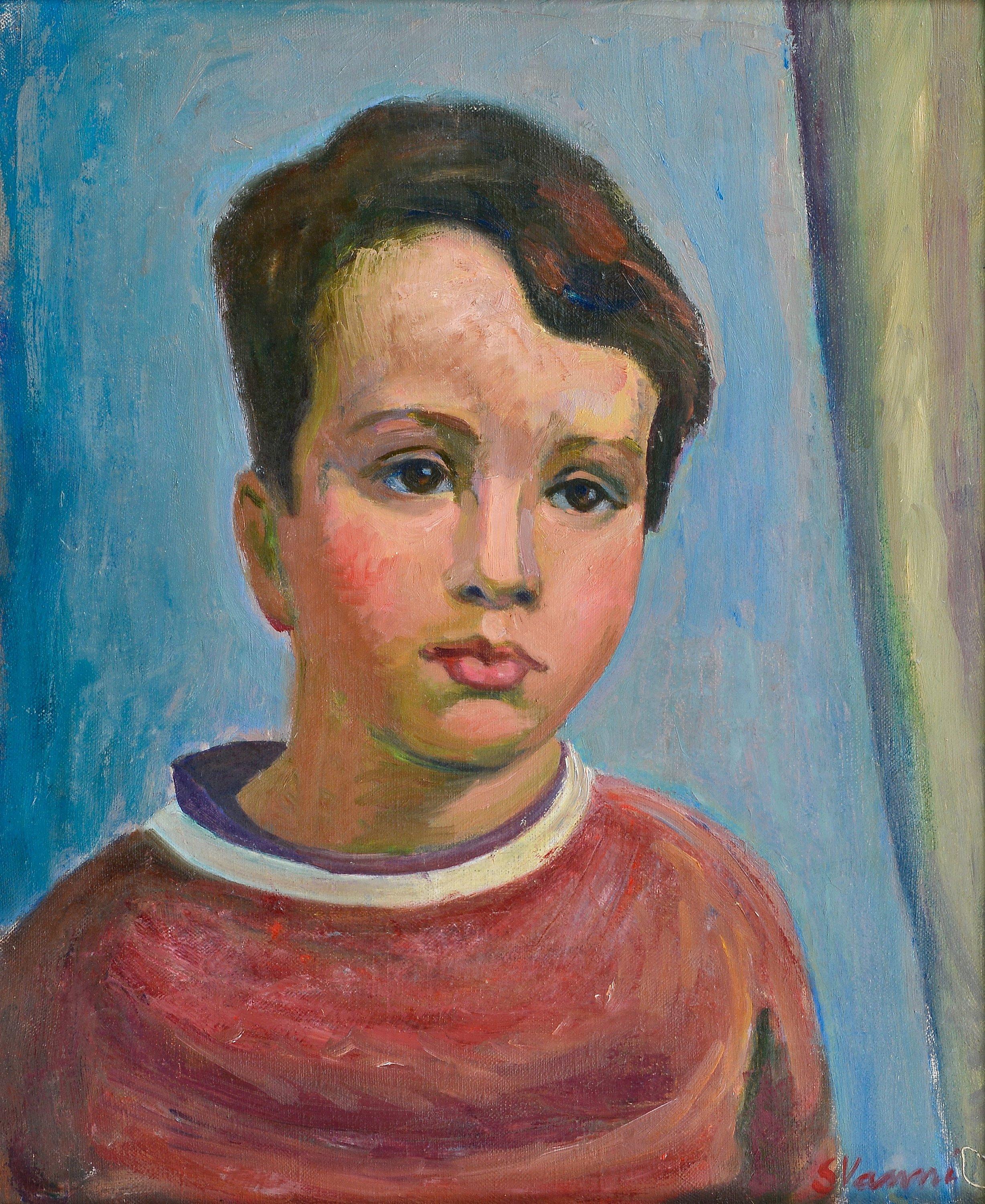 Sam Vanni - Porträtt Av En Pojke