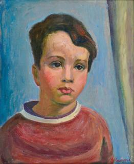 Sam Vanni - Porträtt Av En Pojke