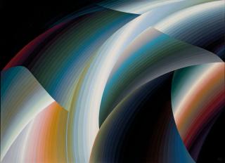 Samia Halaby - Mediterranean #279